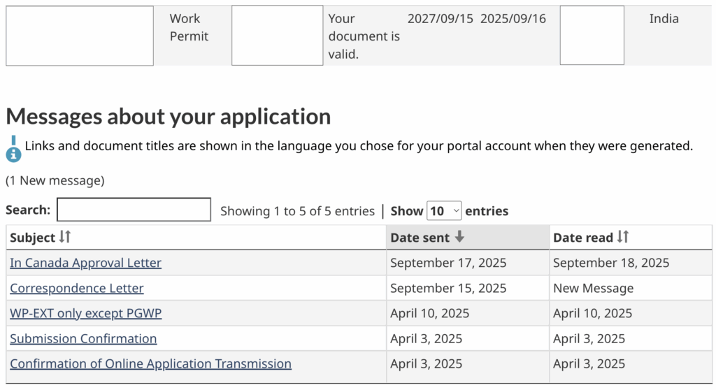 T-13 LMIA Exempt work permit extension approval for PNP applicant in Canada